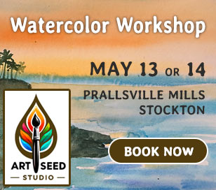 Explore the art of watercolor as you learn to compose and paint your own unique landscape. Whether you bring a favorite photo or choose from inspiring images provided, you’ll discover techniques for creating depth, texture, and mood with watercolor. This relaxed, all-levels workshop is perfect for anyone 18 and up who wants to unwind, create, and connect. Professional-grade supplies included - just bring your imagination.