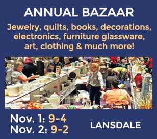 This Bazaar is a fundraiser sponsored by the Brittany Pointe Estates Resident’s Association. It will feature gently used clothing, attic treasures, linens, small appliances, jewelry, dishes, glassware, tools, electronics, holiday decorations, furniture, quilts, crafts, fine art & frames, books, puzzles, holiday items, baked goods and raffles. The bazaar is open to the public on Friday, November 1st from 9:00 a.m. to 4:00 p.m. and Saturday, November 2nd from 9:00 a.m. to 2:00 p.m. Cash and checks only. No credit cards are accepted. Free admission.