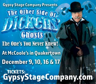 Join actor Grover Silcox as he unleashes Dickens’ Ghosts and so much more, drawn from this holiday favorite and other unworldly experiences.
Re-live those classic moments in Dicken’s “A Christmas Carol” when the Ghosts appear to show old man Scrooge the road to redemption.
Santa Claus will join us after the show.