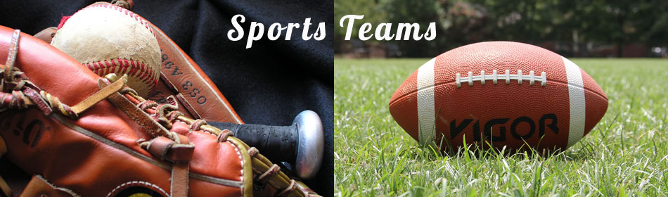 Sports teams, football, baseball, hockey, minor league teams in the Lansdale, Montgomery County PA area